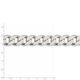 Sterling Silver 16.25mm Curb Chain-WBC-QCB450-8