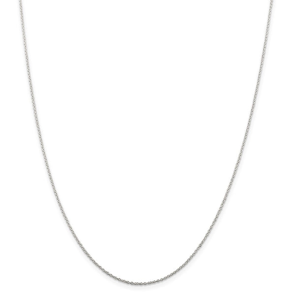 Sterling Silver 1mm Cable Chain-WBC-QCL030-14
