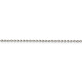 Sterling Silver 1.95mm Cable Chain-WBC-QCL050-26