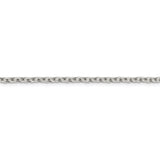 Sterling Silver 2.75mm Cable Chain-WBC-QCL080-30