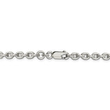 Sterling Silver 4.5mm Cable Chain-WBC-QCL120-16