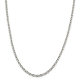 Sterling Silver 4.5mm Cable Chain-WBC-QCL120-22