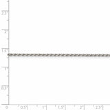 Sterling Silver 1.7mm Diamond-cut Rope Chain-WBC-QDC025-42