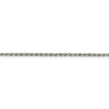 Sterling Silver 1.85mm Diamond-cut Rope Chain-WBC-QDC030-36