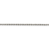 Sterling Silver 1.85mm Diamond-cut Rope Chain-WBC-QDC030-7
