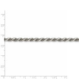 Sterling Silver 4.75mm Diamond-cut Rope Chain-WBC-QDC100-7