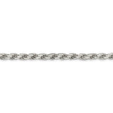 Sterling Silver 5.75mm Diamond-cut Rope Chain-WBC-QDC120-8