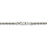 Sterling Silver 4.3mm Solid Rope Chain-WBC-QDR080-7