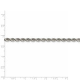 Sterling Silver 4.3mm Solid Rope Chain-WBC-QDR080-8