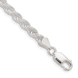 Sterling Silver 4.5mm Solid Rope Chain-WBC-QDR090-8