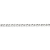 Sterling Silver 3.15mm Flat Cuban Anchor Chain Anklet-WBC-QFAN080-9