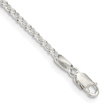 Sterling Silver 2mm Rolo Chain Anklet-WBC-QFC1-9