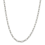 Sterling Silver 5mm Elongated Open Link Chain-WBC-QFC102-20
