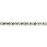 Sterling Silver 5.3mm Semi-solid Rope Chain-WBC-QFC119-24