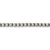 Sterling Silver 5.2mm Round Box Chain-WBC-QFC127-8.5