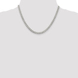 Sterling Silver Polished 5mm Curb Chain-WBC-QFC147-18