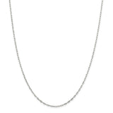 Sterling Silver 1.75mm Elongated Open Link Chain-WBC-QFC155-16