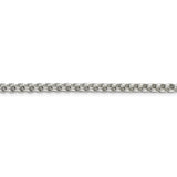 Sterling Silver 3.6mm Round Box Chain-WBC-QFC16-20