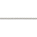 Sterling Silver 2.5mm Rolo Chain-WBC-QFC2-20