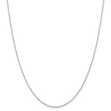 Sterling Silver 1.1mm Rolo Chain-WBC-QFC205-18