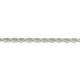 Sterling Silver 3.8mm Loose Rope Chain-WBC-QFC208-30