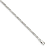 Sterling Silver 2.6mm Round Box Chain-WBC-QFC214-26