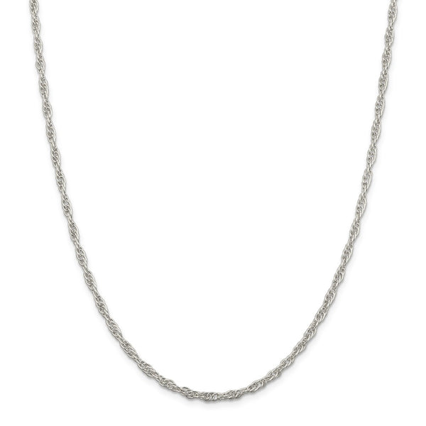 Sterling Silver 2.75mm Loose Rope Chain-WBC-QFC44-30