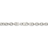 Sterling Silver 6.25mm Fancy Patterned Rolo Chain-WBC-QFC48-24