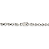 Sterling Silver 4mm Rolo Chain-WBC-QFC5-26