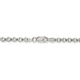 Sterling Silver 4mm Rolo Chain-WBC-QFC5-30