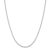Sterling Silver 2.75mm Elongated Open Link Chain-WBC-QFC52-36