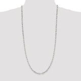 Sterling Silver 4.25mm Elongated Open Link Chain-WBC-QFC54-30