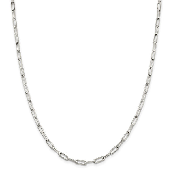 Sterling Silver 4.25mm Elongated Open Link Chain-WBC-QFC54-20