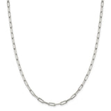 Sterling Silver 4.25mm Elongated Open Link Chain-WBC-QFC54-30