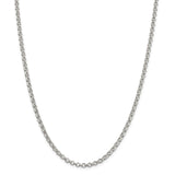 Sterling Silver 4mm Rolo Chain-WBC-QFC5-26