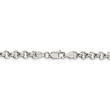 Sterling Silver 5mm Rolo Chain-WBC-QFC6-24