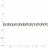 Sterling Silver 5mm Rolo Chain-WBC-QFC6-24