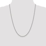 Sterling Silver 2.4mm Corona Chain-WBC-QFC63-24