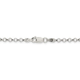 Sterling Silver 3mm Rolo Chain-WBC-QFC74-42