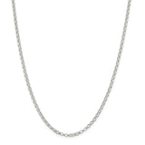Sterling Silver 3mm Rolo Chain-WBC-QFC74-42
