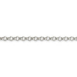 Sterling Silver 4mm Rolo Chain-WBC-QFC75-28