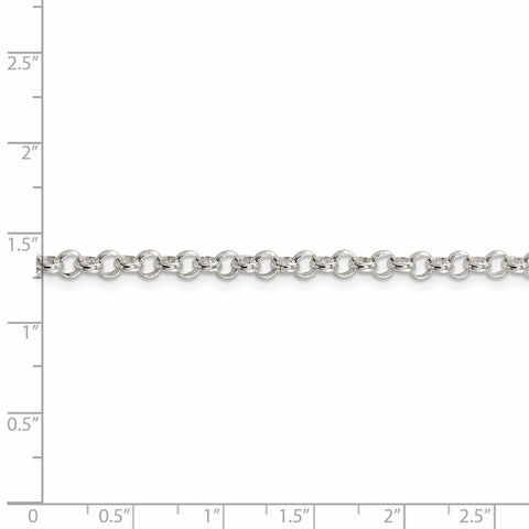 Sterling Silver 4mm Rolo Chain-WBC-QFC75-42