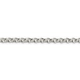 Sterling Silver 4.75mm Rolo Chain-WBC-QFC76-26