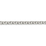 Sterling Silver 6.1mm Cable Chain-WBC-QFC8-18