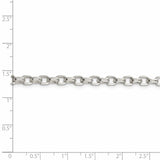 Sterling Silver 4.4mm Oval Fancy Rolo Chain-WBC-QFC87-18