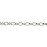 Sterling Silver 5mm Fancy Rolo Chain-WBC-QFC88-24