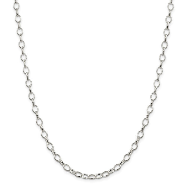 Sterling Silver 5mm Fancy Rolo Chain-WBC-QFC88-24