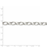 Sterling Silver 8mm Fancy Rolo Chain-WBC-QFC89-18