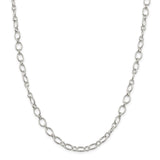 Sterling Silver 6.1mm Fancy Patterned Rolo Chain-WBC-QFC92-18