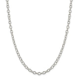 Sterling Silver 5.3mm Oval Cable Chain-WBC-QFC95-24